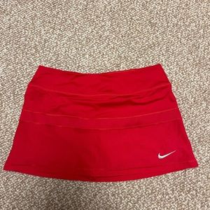 Red Nike Skort